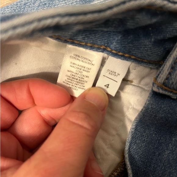 Women's LOFT Long Denim Maxi Skirt- Size 4- Pre-owned - Picture 3 of 7